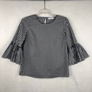 Calvin Klein Gingham Top Women's Size Medium